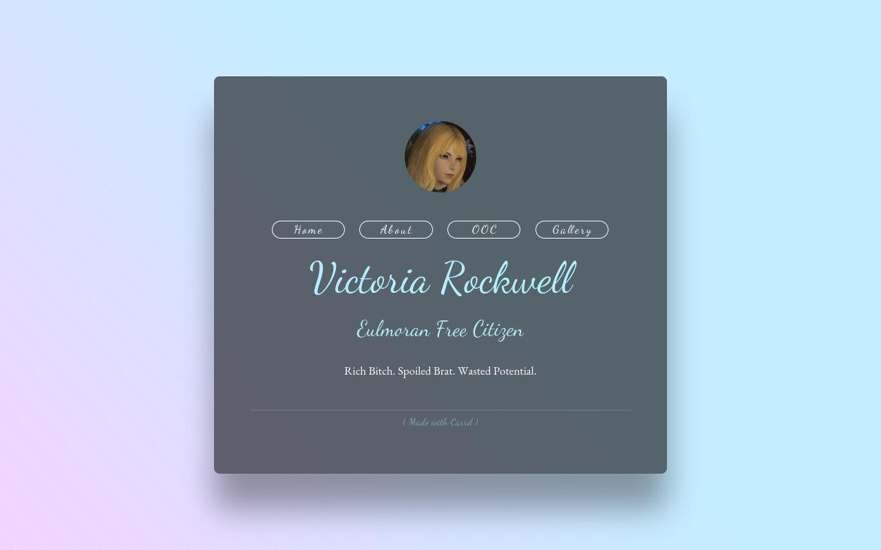 Carrd profile picture for @rockwell